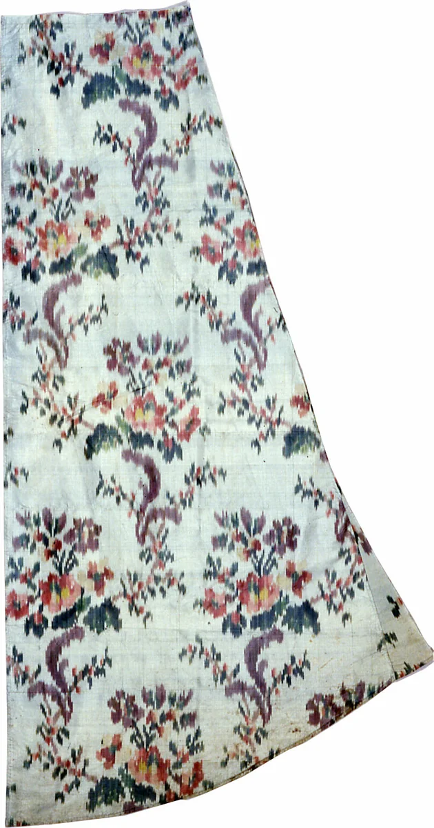 Panel from a Skirt by England or France, textile, 1701-1800