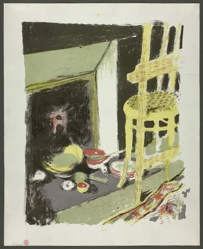 The Hearth, plate eight from Landscapes and Interiors by Edouard Vuillard, print, 1899