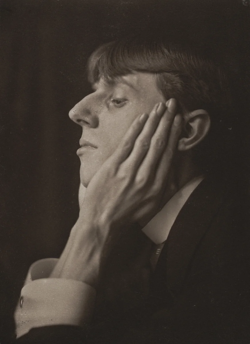 Portraits of Aubrey Beardsley by Frederick H. Evans, photograph, 1894