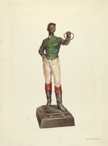 Hitching Post by Robert W.R. Taylor, index of american design, 1935-1942