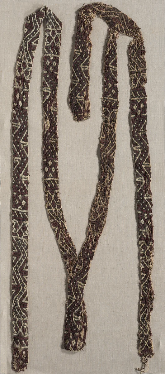 Band by Unknown, textile, -600--400