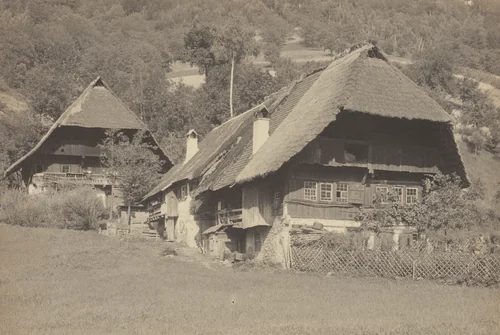 Gutach Houses by Alfred Stieglitz, photograph, 1894