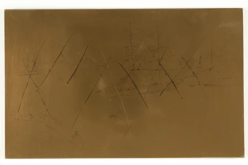 Lagoon - Noon by James McNeill Whistler, metalwork, 1879-1880