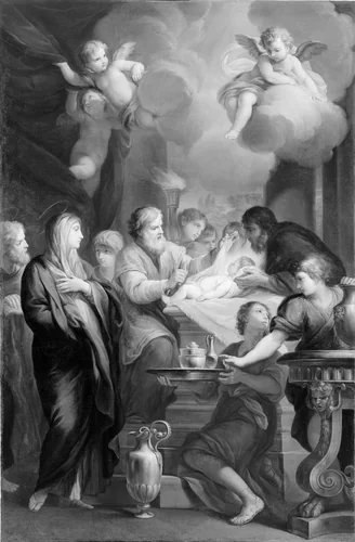 The Circumcision by Stefano Pozzi, painting, 1755-1770