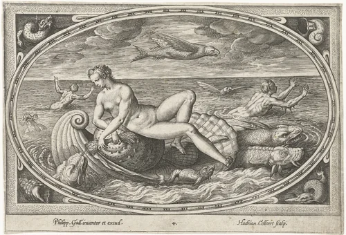 Galatea by Unknown, print, 1570-1618