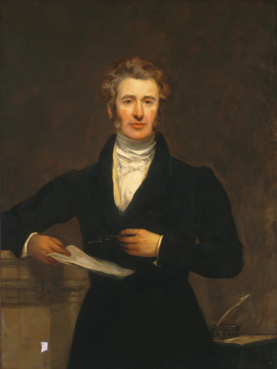 Portrait of a Man by British 19th Century, painting, 1830
