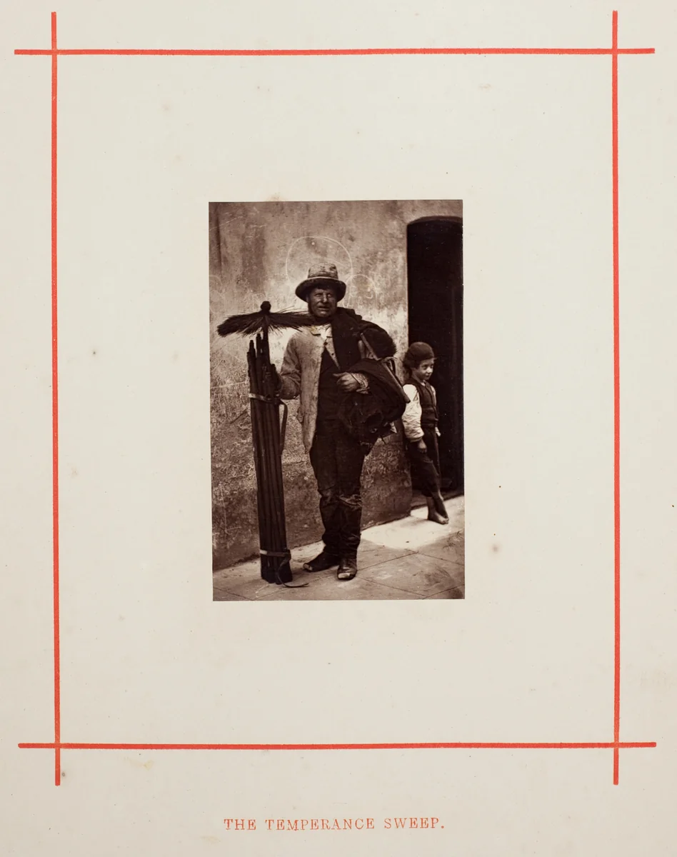 The Temperance Sweep by John Thomson, photograph, 1877