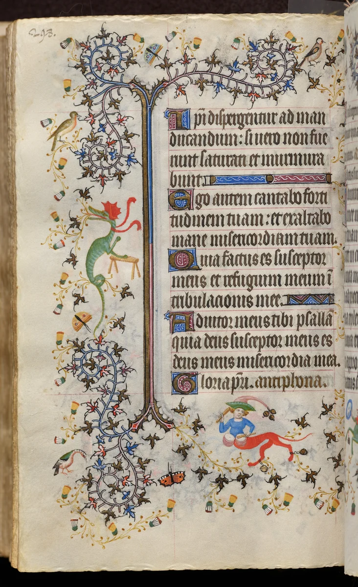 Hours of Charles the Noble, King of Navarre (1361-1425): fol. 149v, Text by Master of the Brussels Initials and Associates, book, 1400-1410