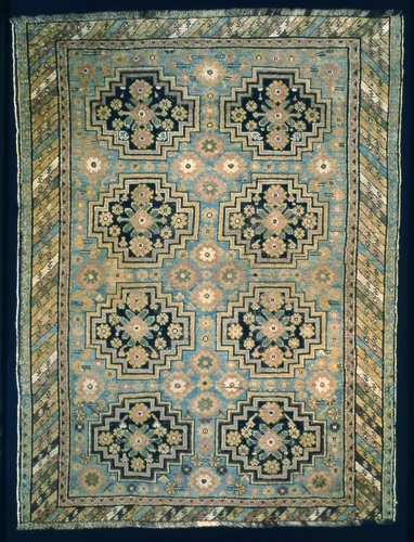 Carpet by Caucasus, Shirvan, textile, 1875-1900
