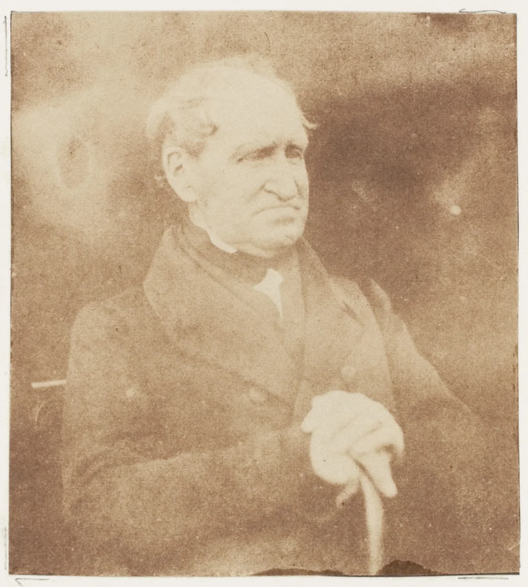 Dr. Cook by Hill and Adamson, photograph, 1843-1847