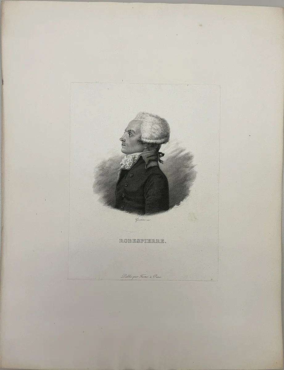 Robespierre by Tony Goutière, other, 1828-1890