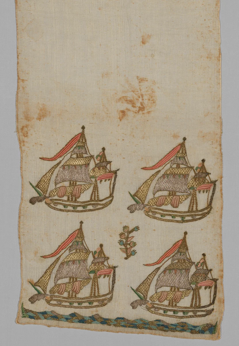 Sash by Turkey, textile, 1801-1900