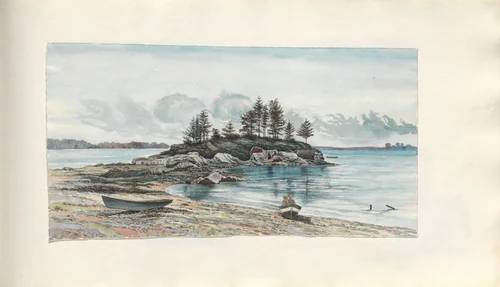 Untitled (page from album titled "July 1913") by Charles Norman Sladen, photograph, 1913