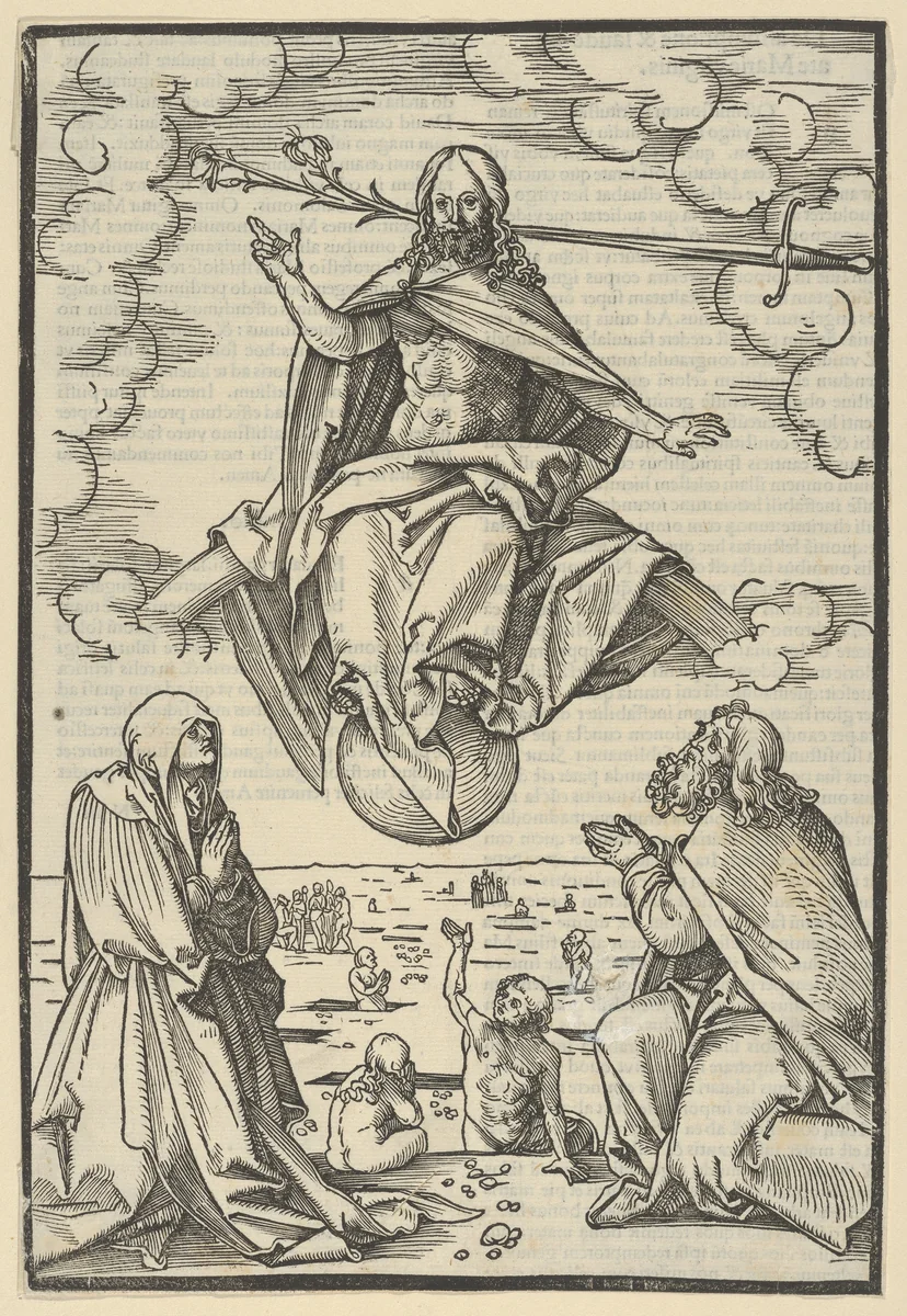 The Last Judgment, from Speculum passionis domini nostri Ihesu Christi by Hans Schäufelein, print, 1507