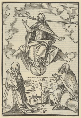 The Last Judgment, from Speculum passionis domini nostri Ihesu Christi by Hans Schäufelein, print, 1507
