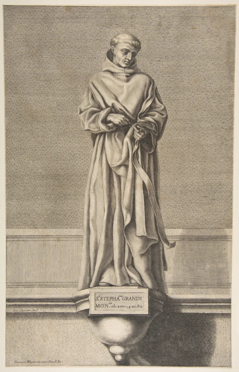 St. Stephanus Girandi by Conrad Lauwers, print, 1645-1690