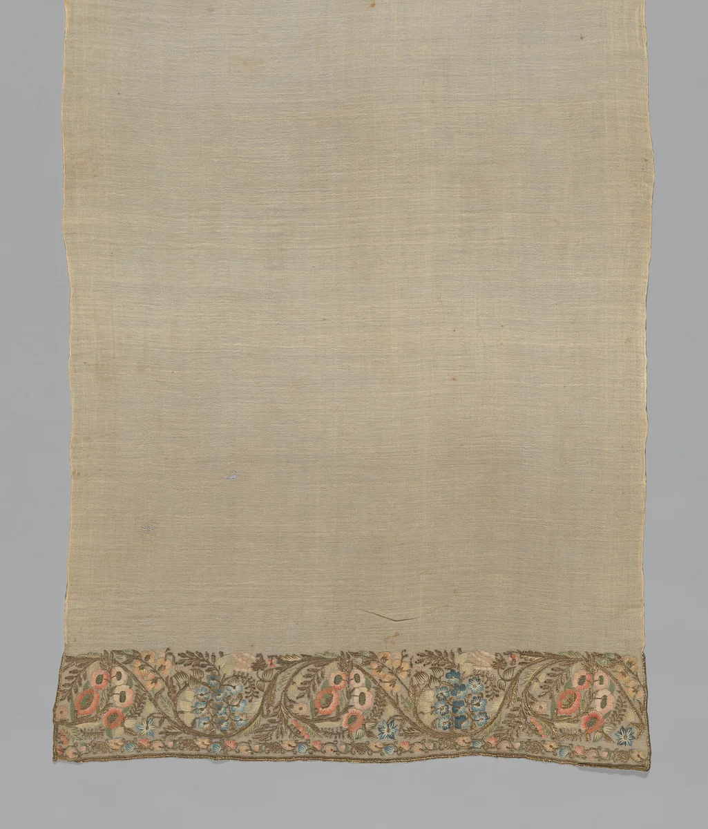 Towel or Napkin by Turkey, textile, 1801-1900