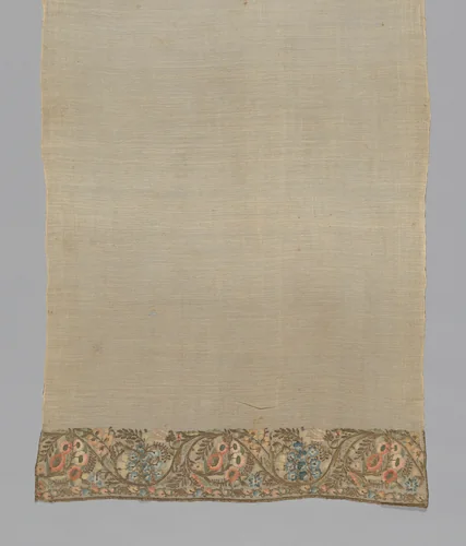 Towel or Napkin by Turkey, textile, 1801-1900