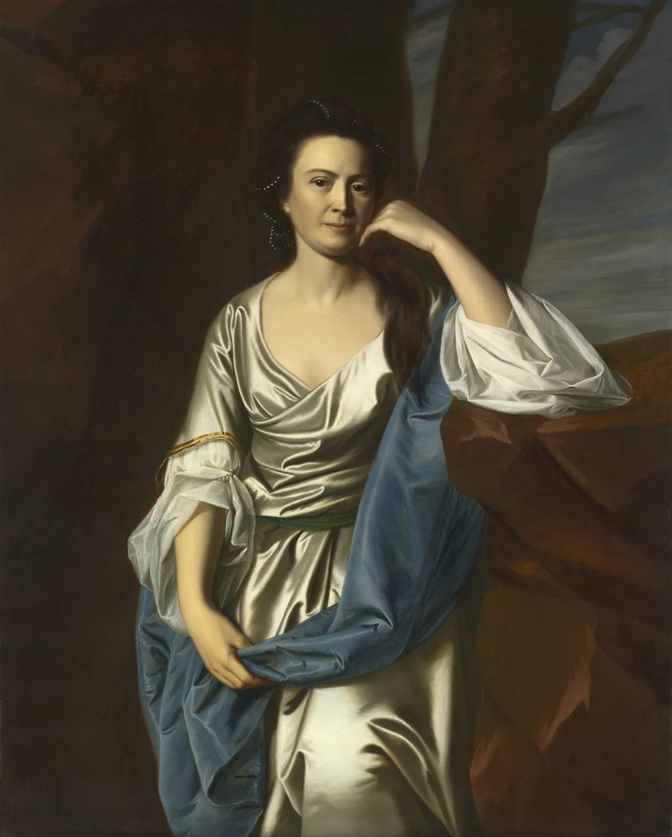 Catherine Greene by John Singleton Copley, painting, 1769