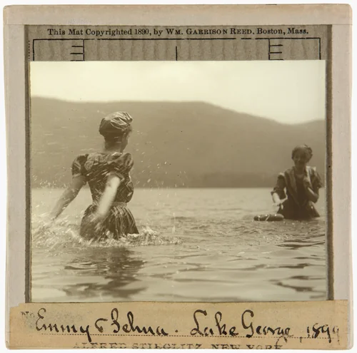 Emmy and Selma, Lake George by Alfred Stieglitz, other, 1899