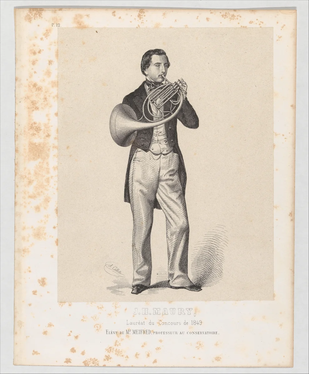 Lithographic Plates by Alexandre Désiré Collette, other, 1850