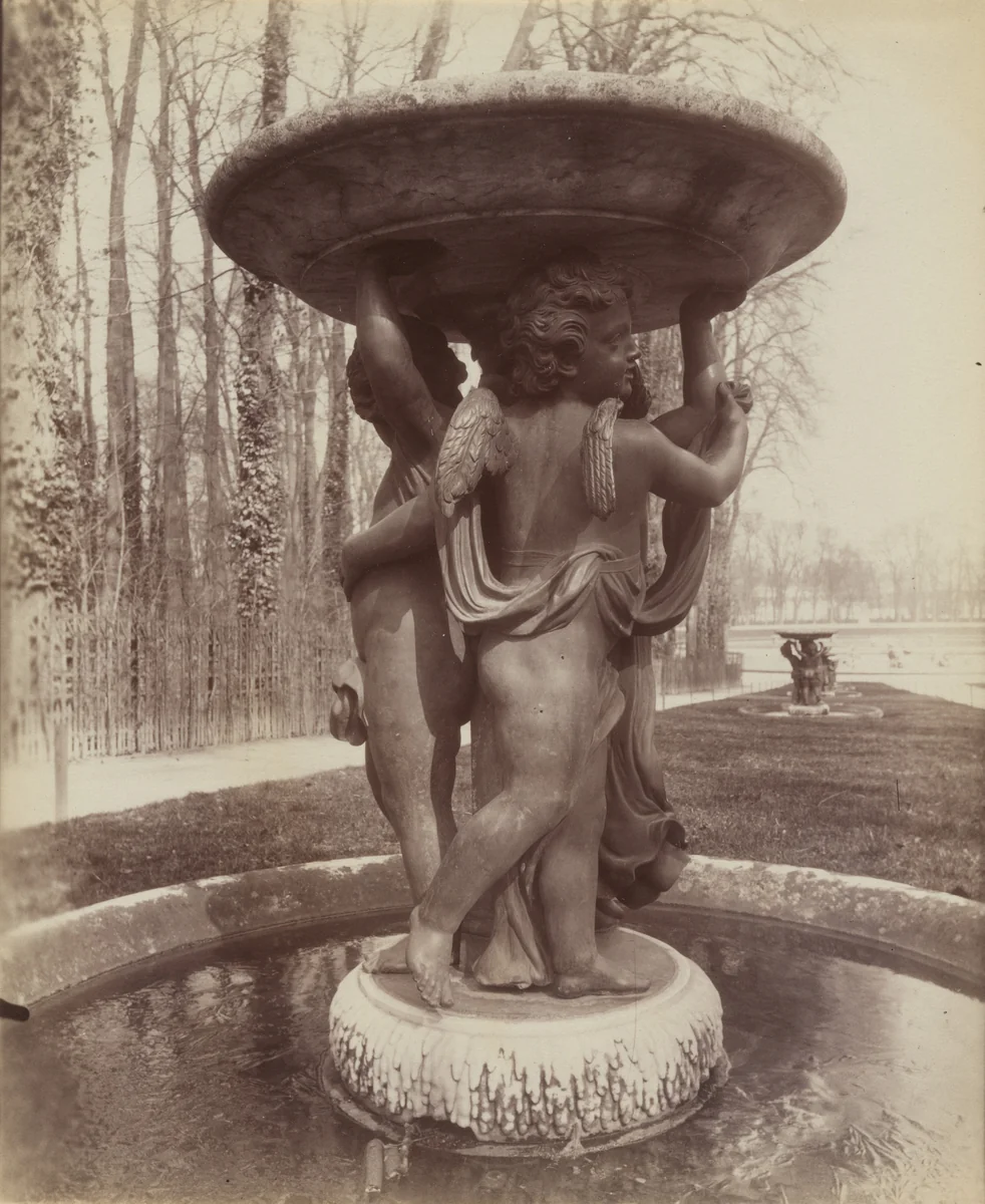 Versailles. Allée des Marmousets by Eugène Atget, photograph, 1906