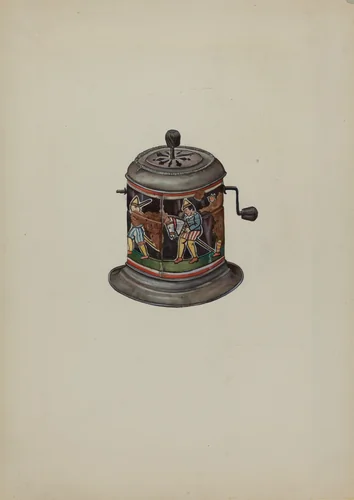 Tin Toy by American 20th Century, index of american design, 1935-1942