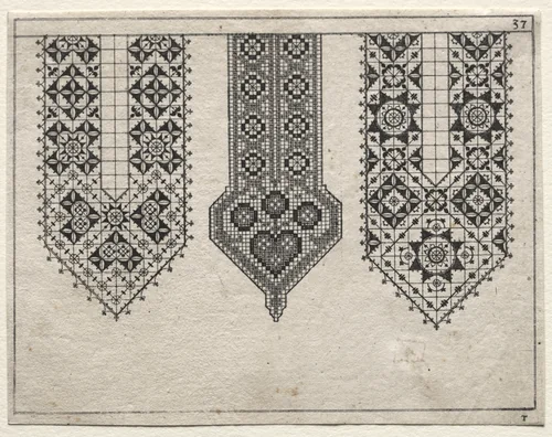 Plate 37 from Schon News Modelbuch by Hans Sibmacher, print, 1597