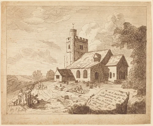 Title Page by Lydia Bates, print, 1784