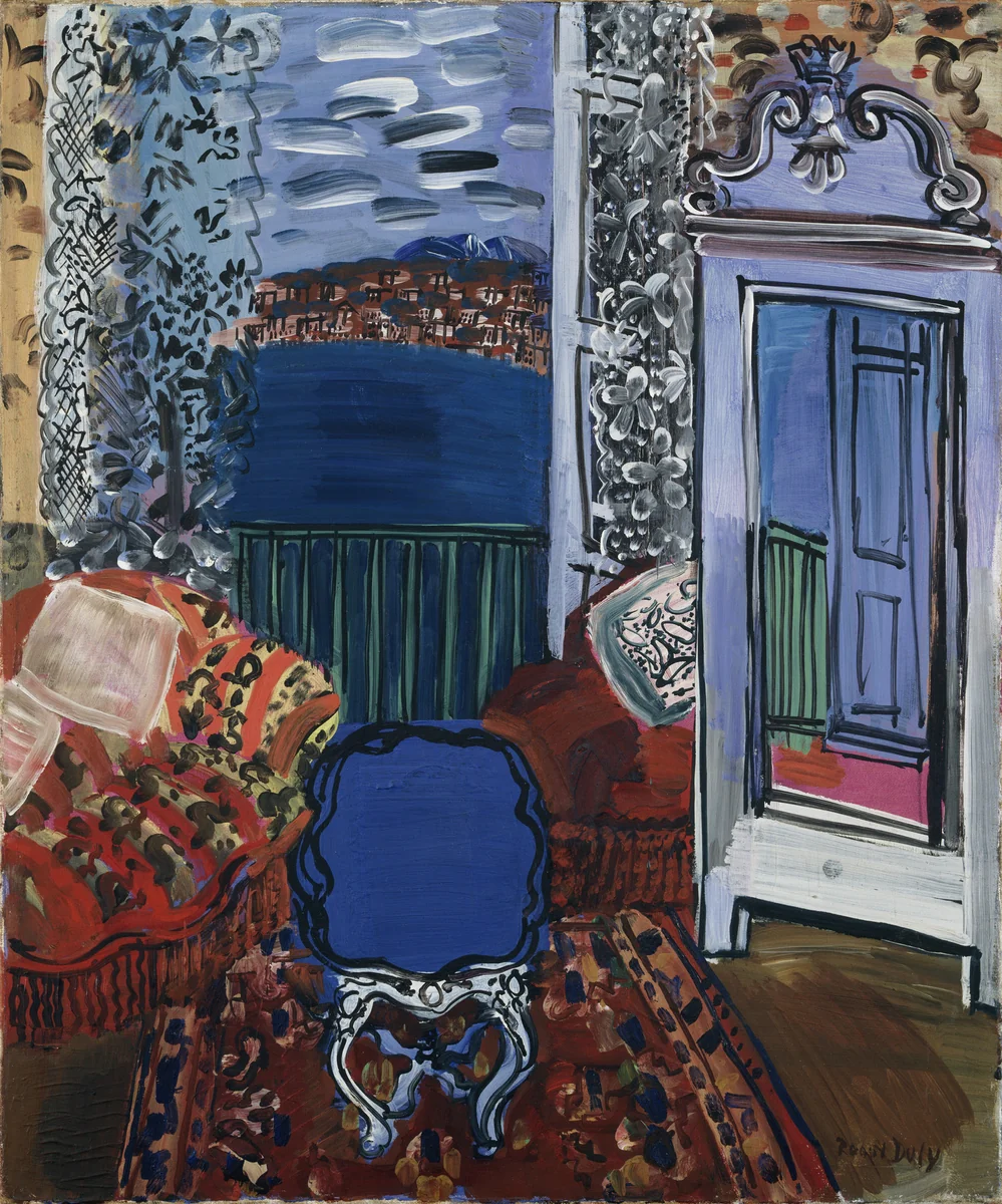 Window at Nice by Raoul Dufy, painting, 1929