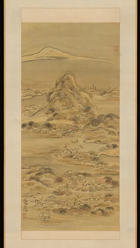 Landscapes in Summer and Winter by Ike no Taiga (池大雅), painting, 1723-1776