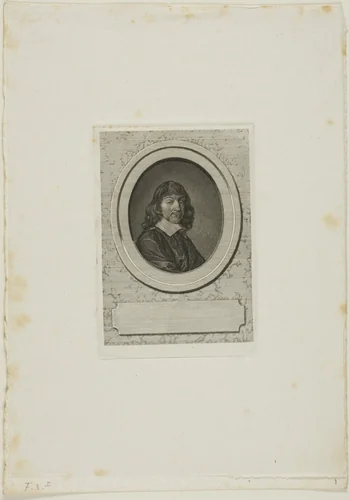 Descartes by Jean-Baptiste de Grateloup, print, 1755-1817
