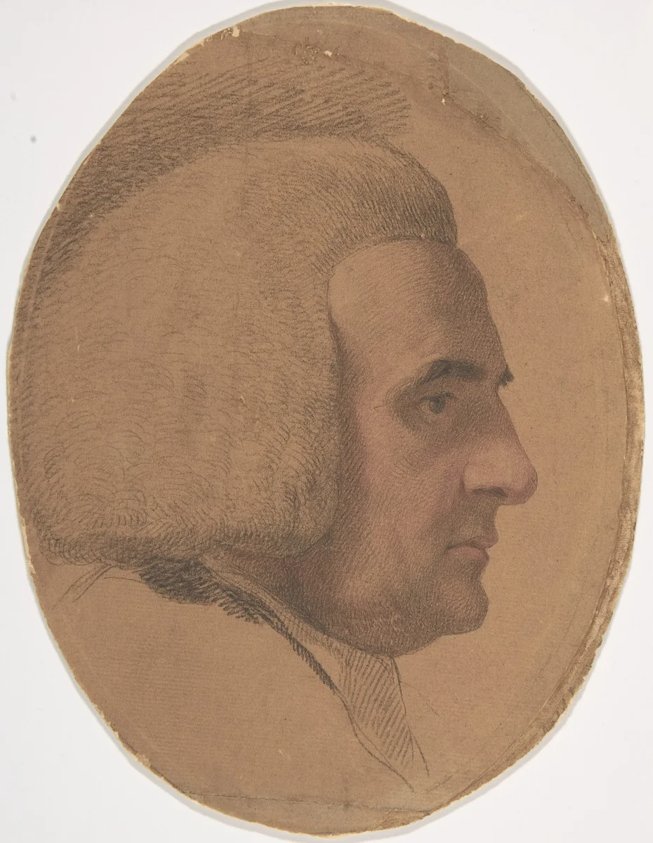John Hinchcliffe, Bishop of Peterborough by Francesco Bartolozzi, drawing, 1779-1802
