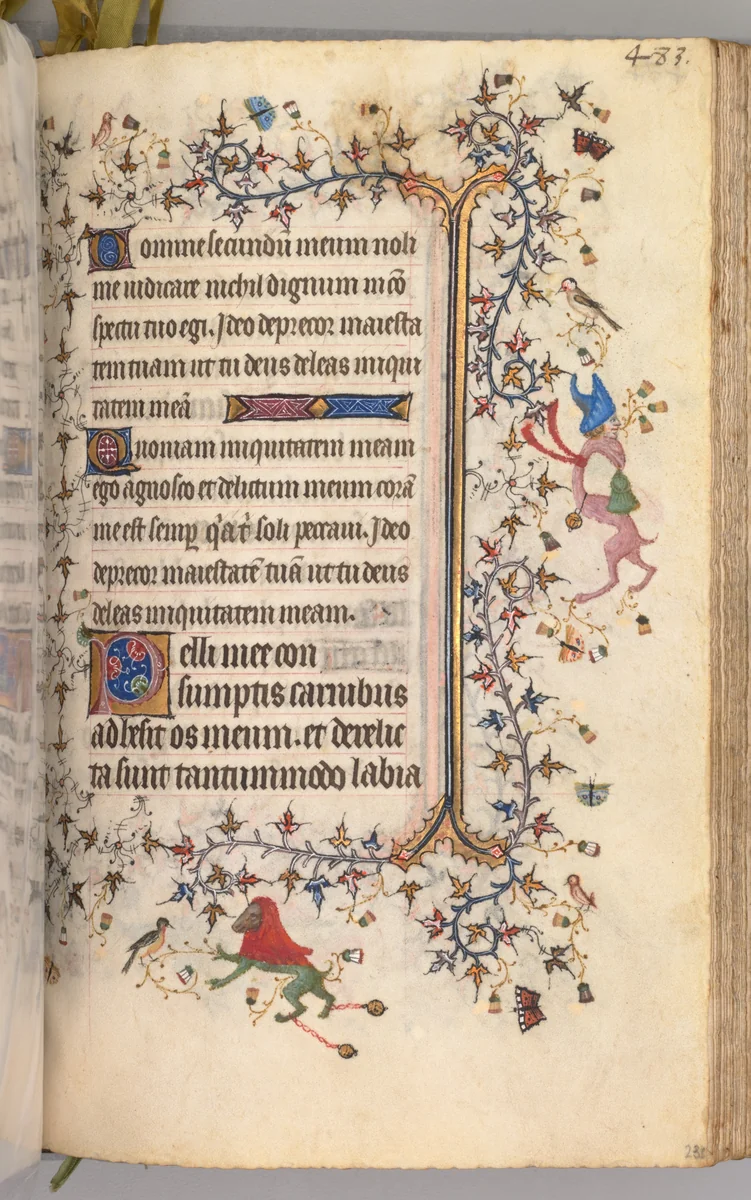 Hours of Charles the Noble, King of Navarre (1361-1425): fol. 236r, Text by Master of the Brussels Initials and Associates, book, 1400-1410