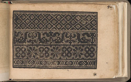 Schön newes Modelbuch (Page 40r) by Sigismundus Latomus, book, 1608