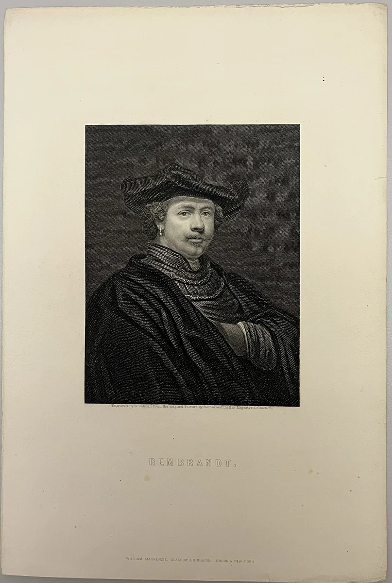 Rembrandt by Rembrandt, other, 1800-1899