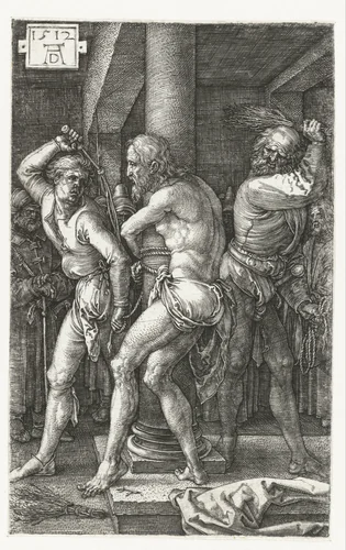 De geseling by Unknown, print, 1512