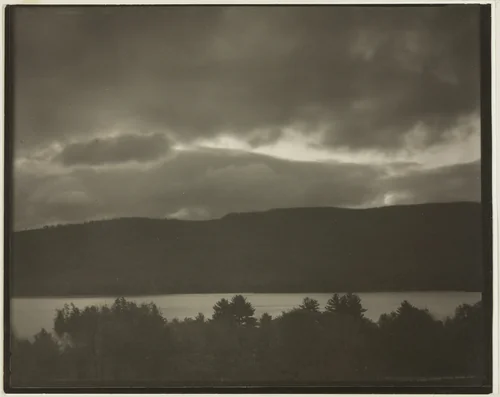 Lake George by Alfred Stieglitz, photograph, 1922