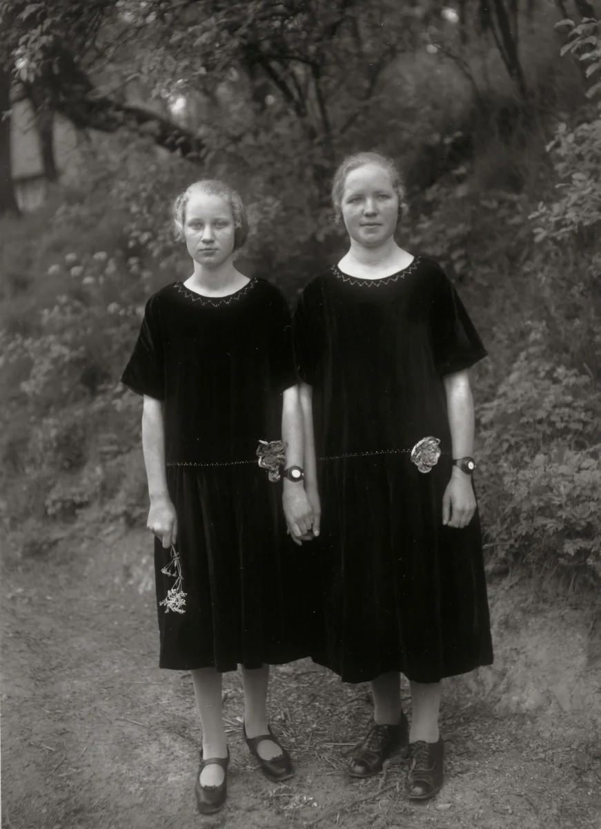 Country Girls by August Sander, photograph, 1925