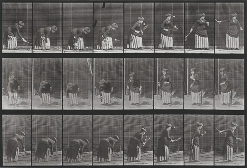 Plate Number 295. Lawn tennis by Eadweard Muybridge, photograph, 1887