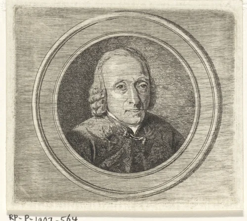 Portret van Hendrik Busserus by Reinier Vinkeles, print, 1781-1816