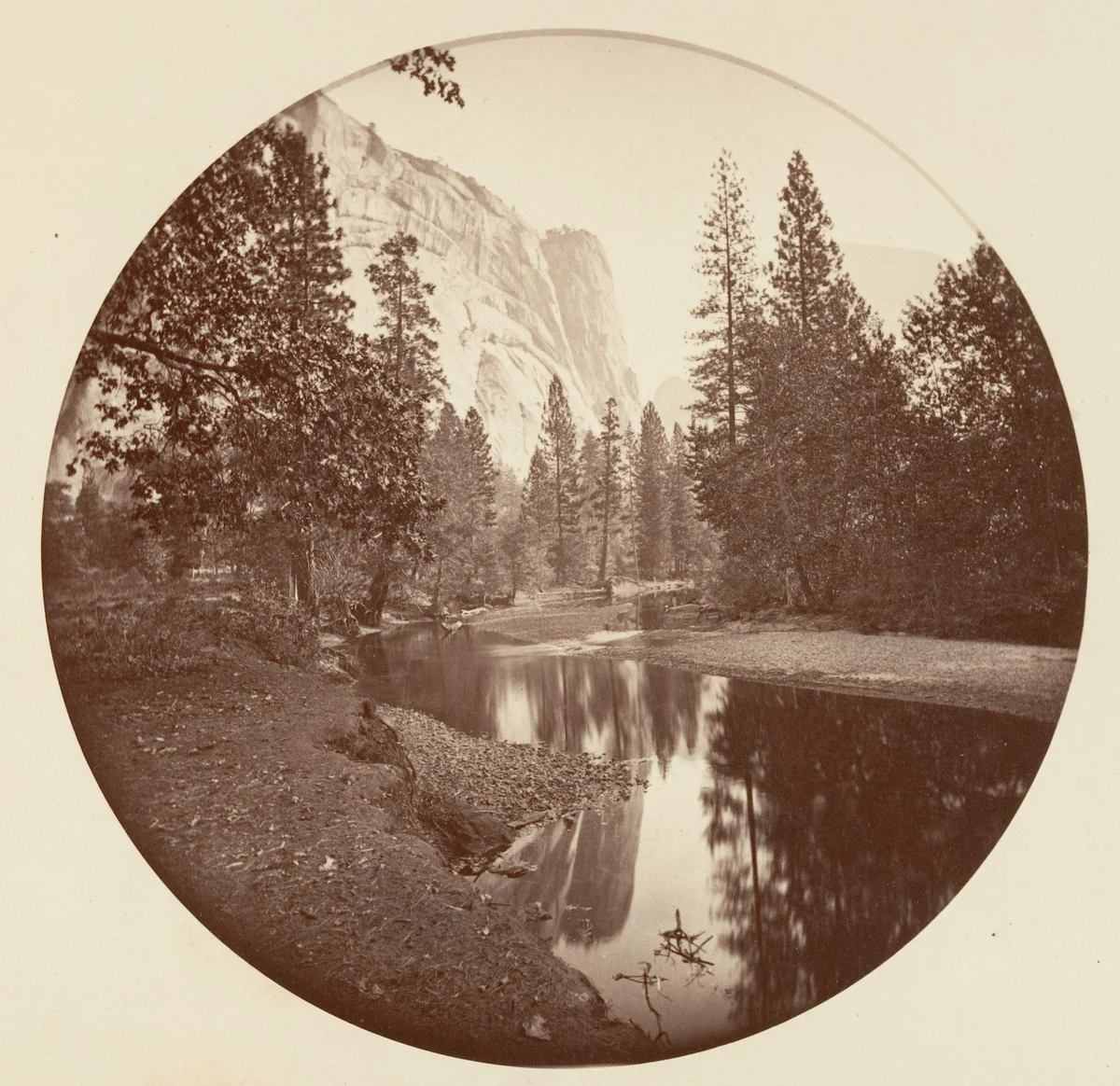[Yosemite National Park, California] by Carleton E. Watkins, photograph, 1876-1880