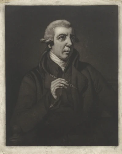 Portret van Reinier Vinkeles by Charles Howard Hodges, print, 1788-1816