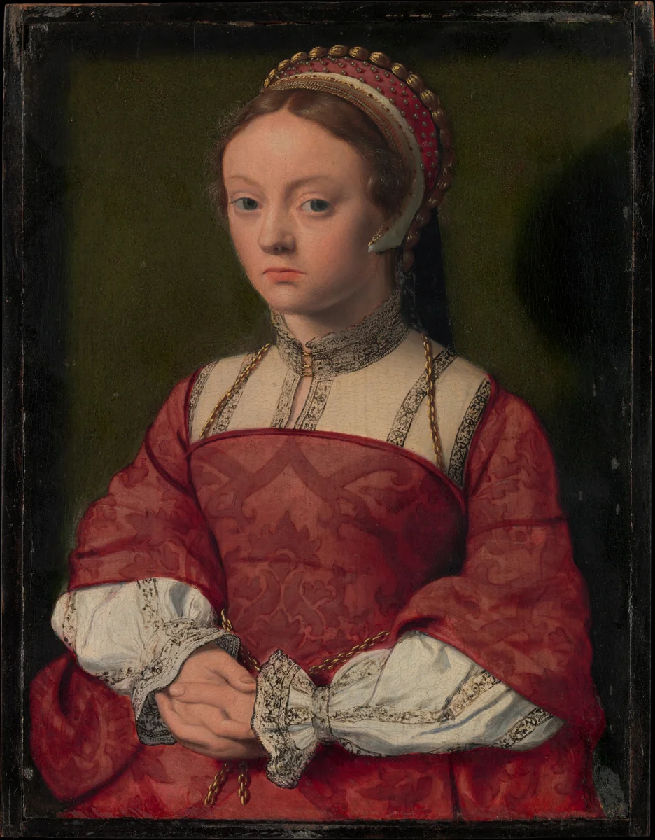 Portrait of a Young Woman by Netherlandish Painter, painting, 1530-1540