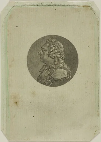 Louis XV by Jean-Baptiste de Grateloup Jean Pierre Sylvestre, print, 1755-1817