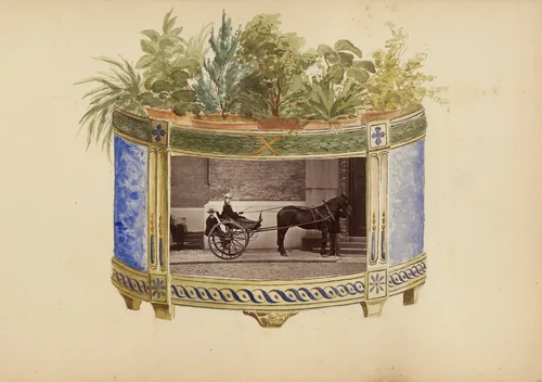 The Madame B Album by Marie-Blanche Hennelle Fournier, photograph, 1870-1879