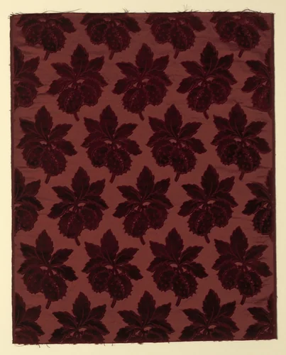 Panel by England or France, textile, 1850-1870