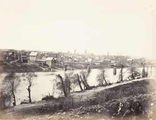 Fredericksburg, Virginia by Timothy O'Sullivan, Alexander Gardner, photograph, 1863