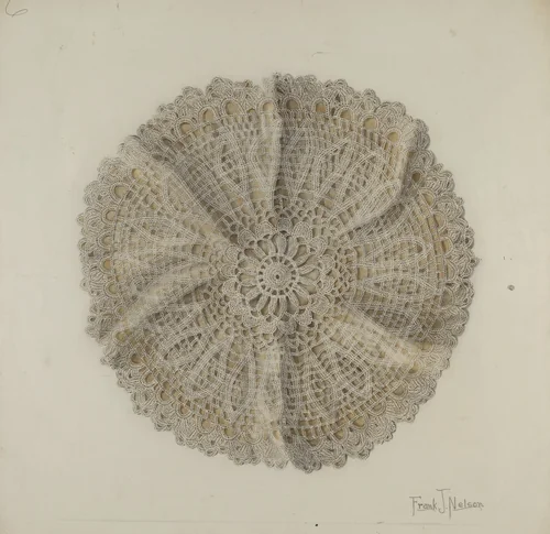 Doily by Frank Nelson, index of american design, 1939