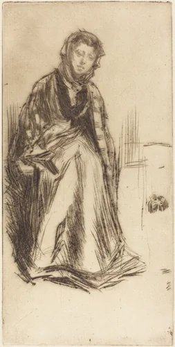 The Scotch Widow by James McNeill Whistler, print, 1875